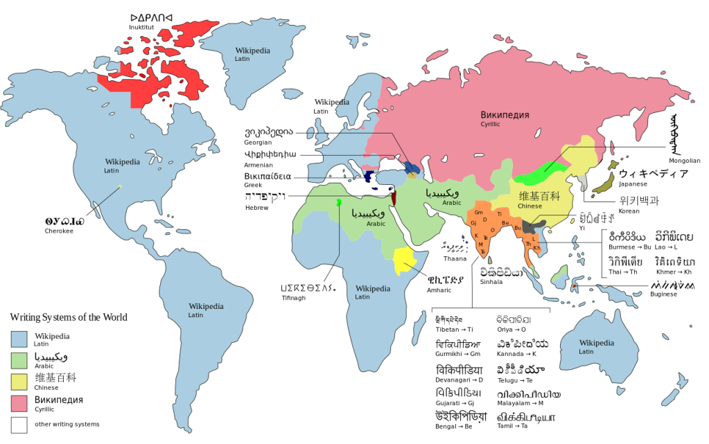 Writing Systems Of The World