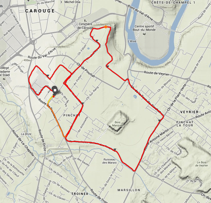 Le Tour du Canton de Genève: Etape1 Batelle - Pinchat